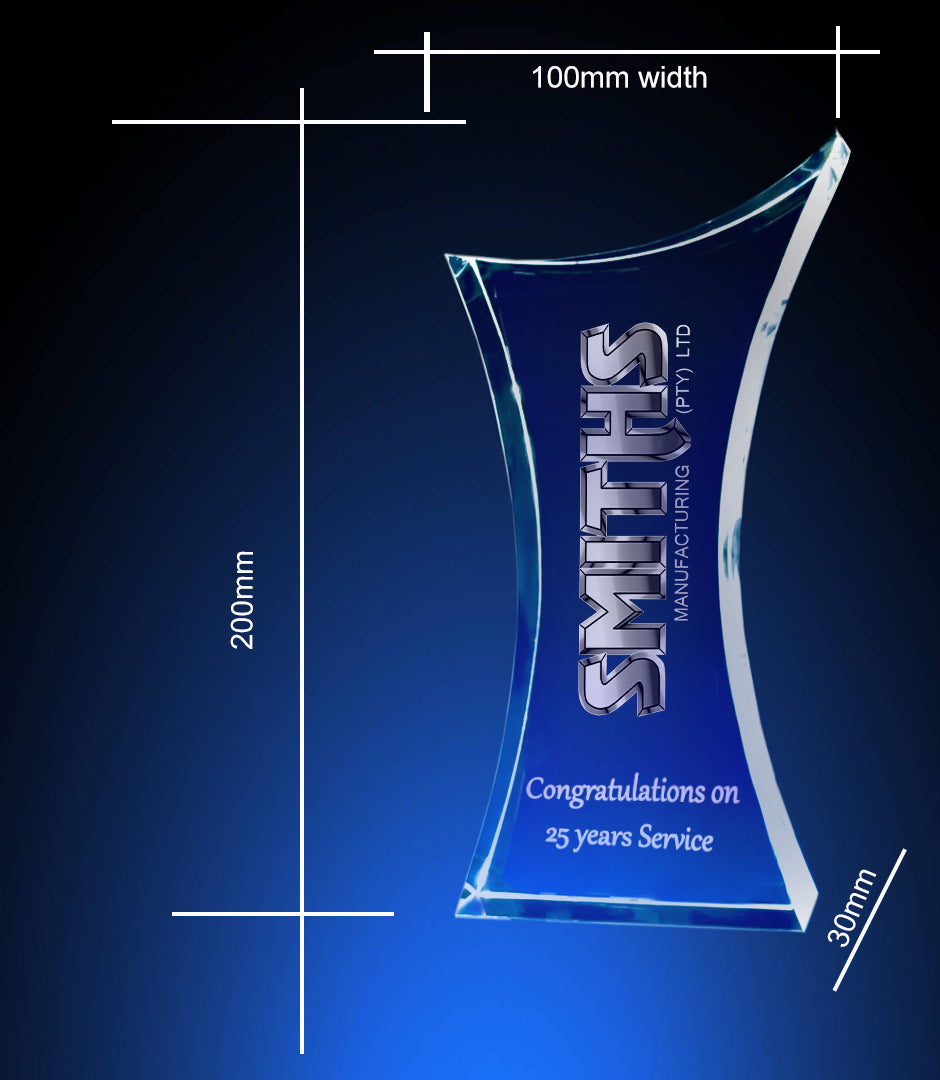 T01 200/160/120mm Crystal Awards