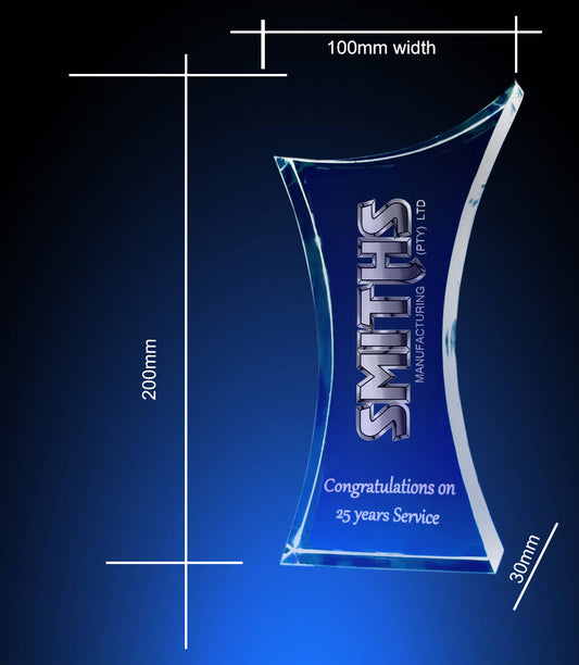 T01 200/160/120mm Crystal Awards