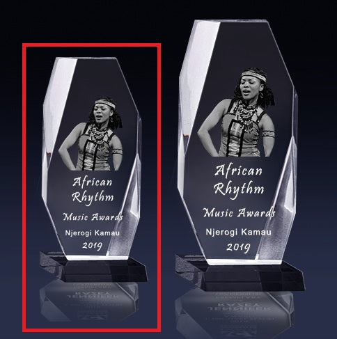 T08 & T07 200/180mm Crystal Trophies