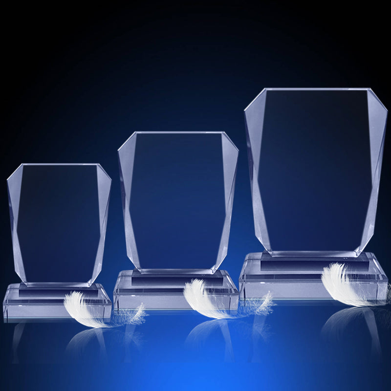 T12 185mm/165mm/145mm Crystal Trophy