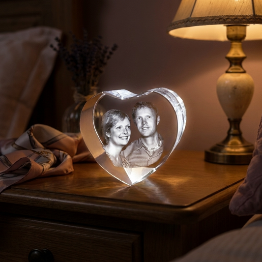 SH50 Heart Shape-70 x 80 x 40mm crystal