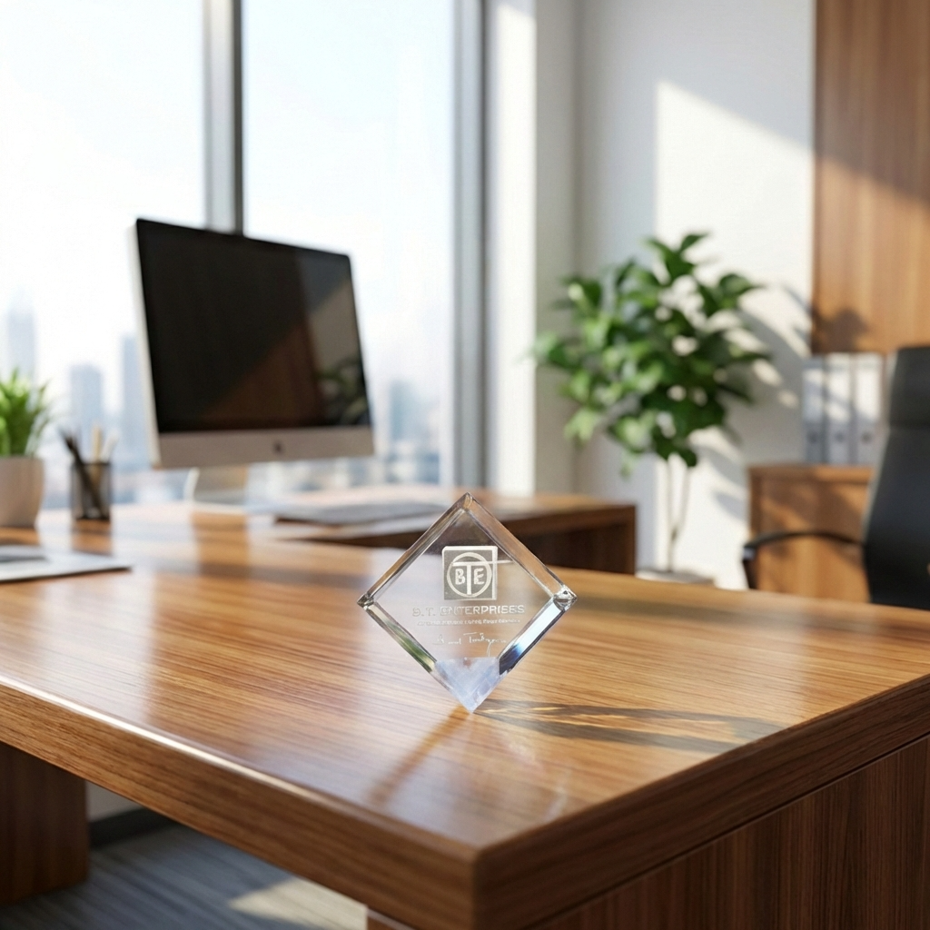 SH90 Corner Cube 3D Crystal (60x60x60mm)