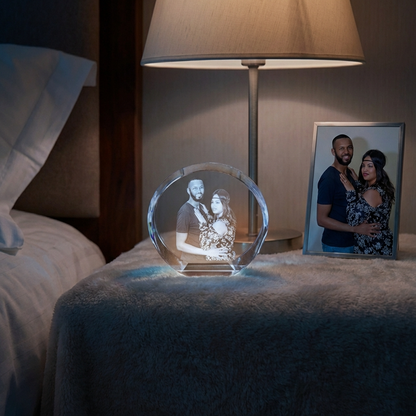 SH119-1 Oval 2D Crystal (80x60x25mm)