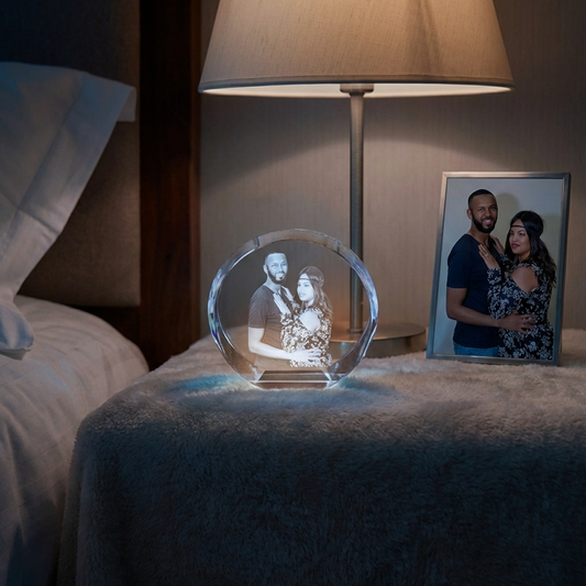 SH119-1 Oval 2D Crystal (80x60x25mm)