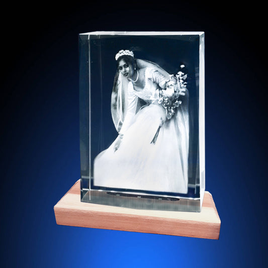 SH110- 100x80x30mm Crystal
