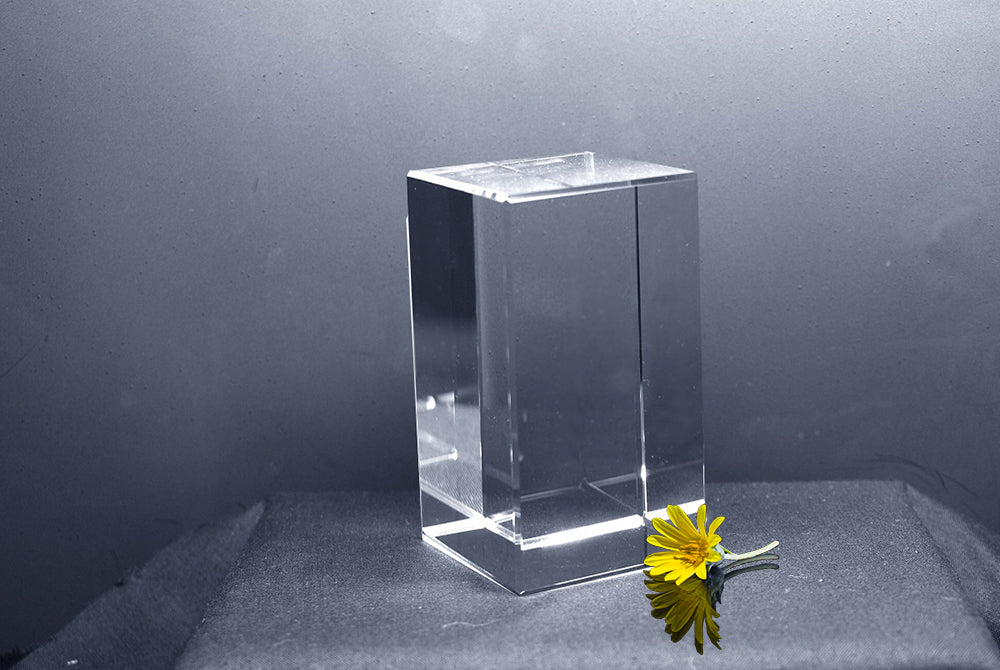 SH138-3D Crystal Cube (90x60x60mm)