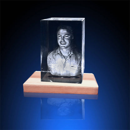 SH138-3D Crystal Cube (90x60x60mm)