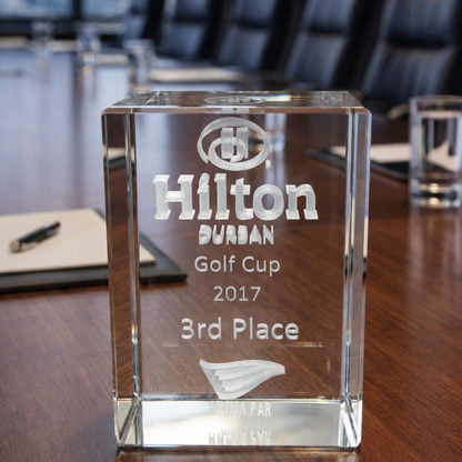 SH64 Large Crystal (120x80x60mm) engraving