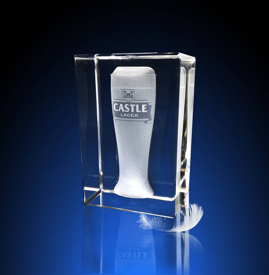 3D Large - SH64 Crystal (120x80x60mm) engraving