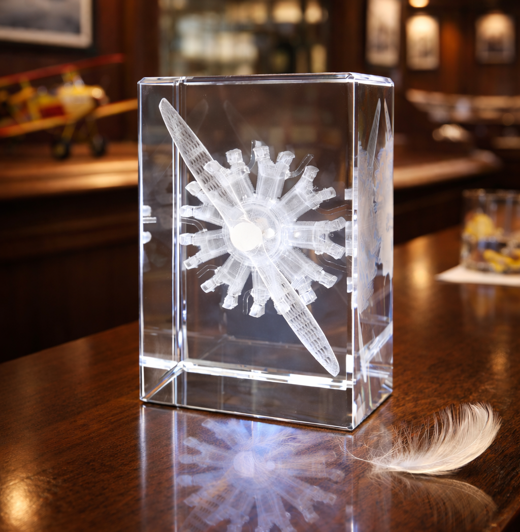 SH64 Large Crystal (120x80x60mm) engraving