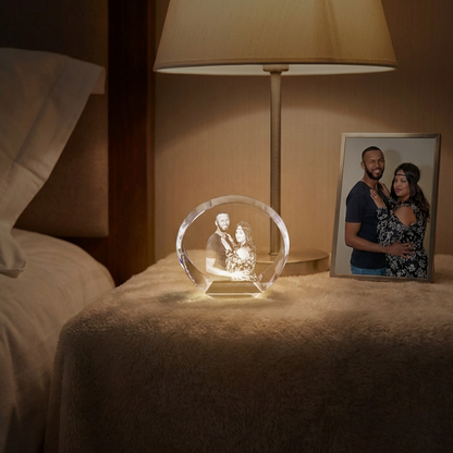 SH119-1 Oval 2D Crystal (80x60x25mm)