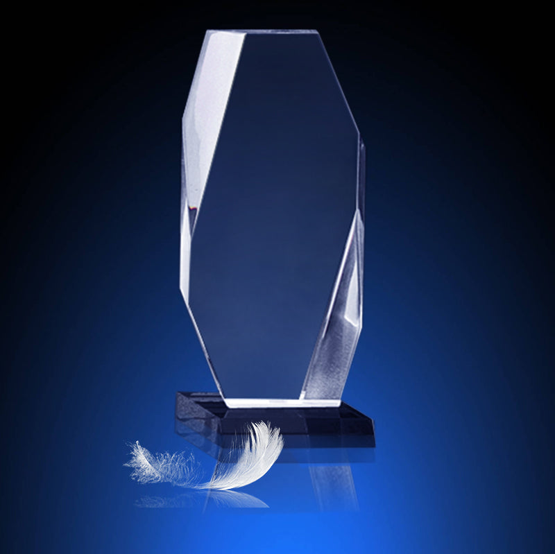 Elegant 3D Crystal Trophy