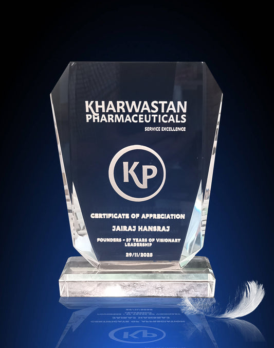 T10/T11 & T12  Medium to Large schamfer Crystal Trophy