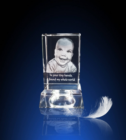 SH128-1 Crystal on base (80x40x40mm)