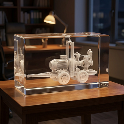 SH64 Large Crystal (120x80x60mm) engraving