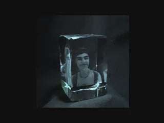 Load video: 180-degree 3D engraving converted from photo